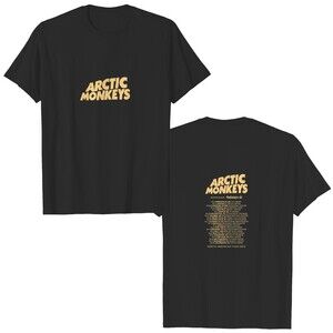 Arctic Monkeys Band 2 Sided  T Shirts Arctic Monkeys